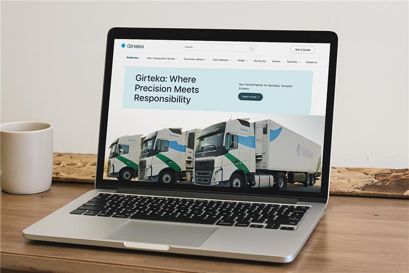 Girteka website