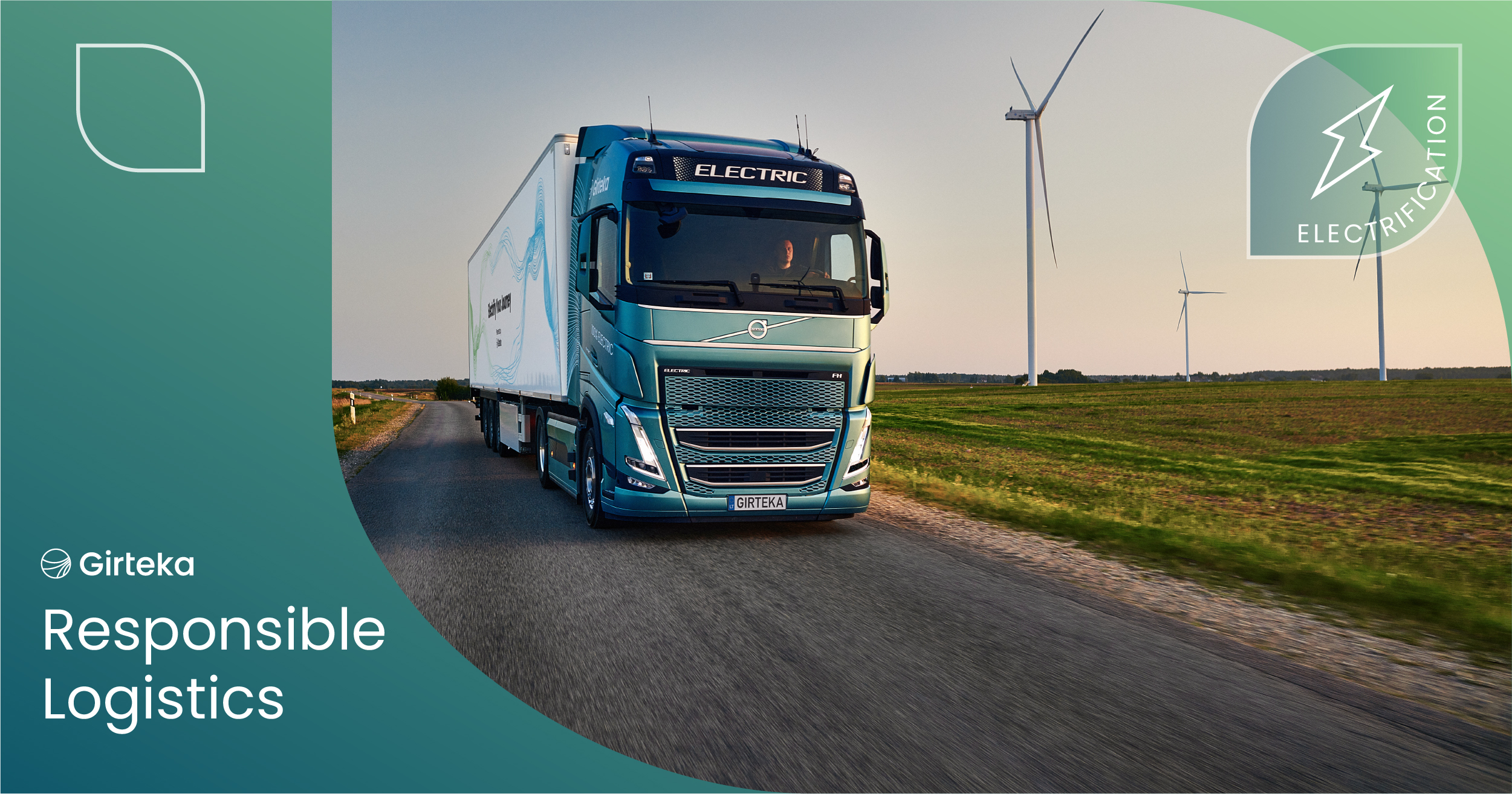 Scania Girteka electric trucks