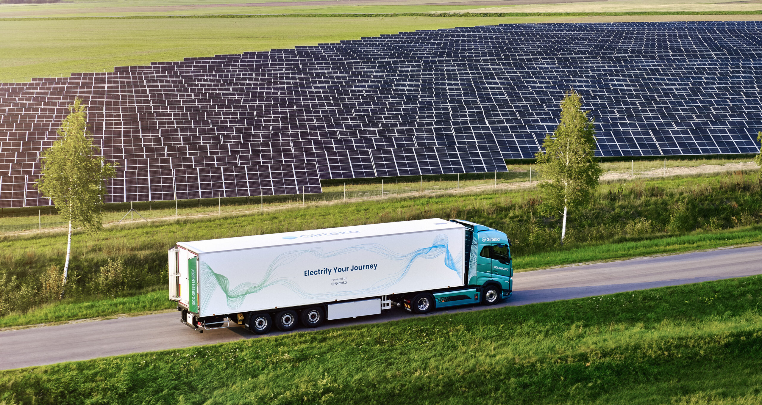 Girteka Volvo Electric Truck