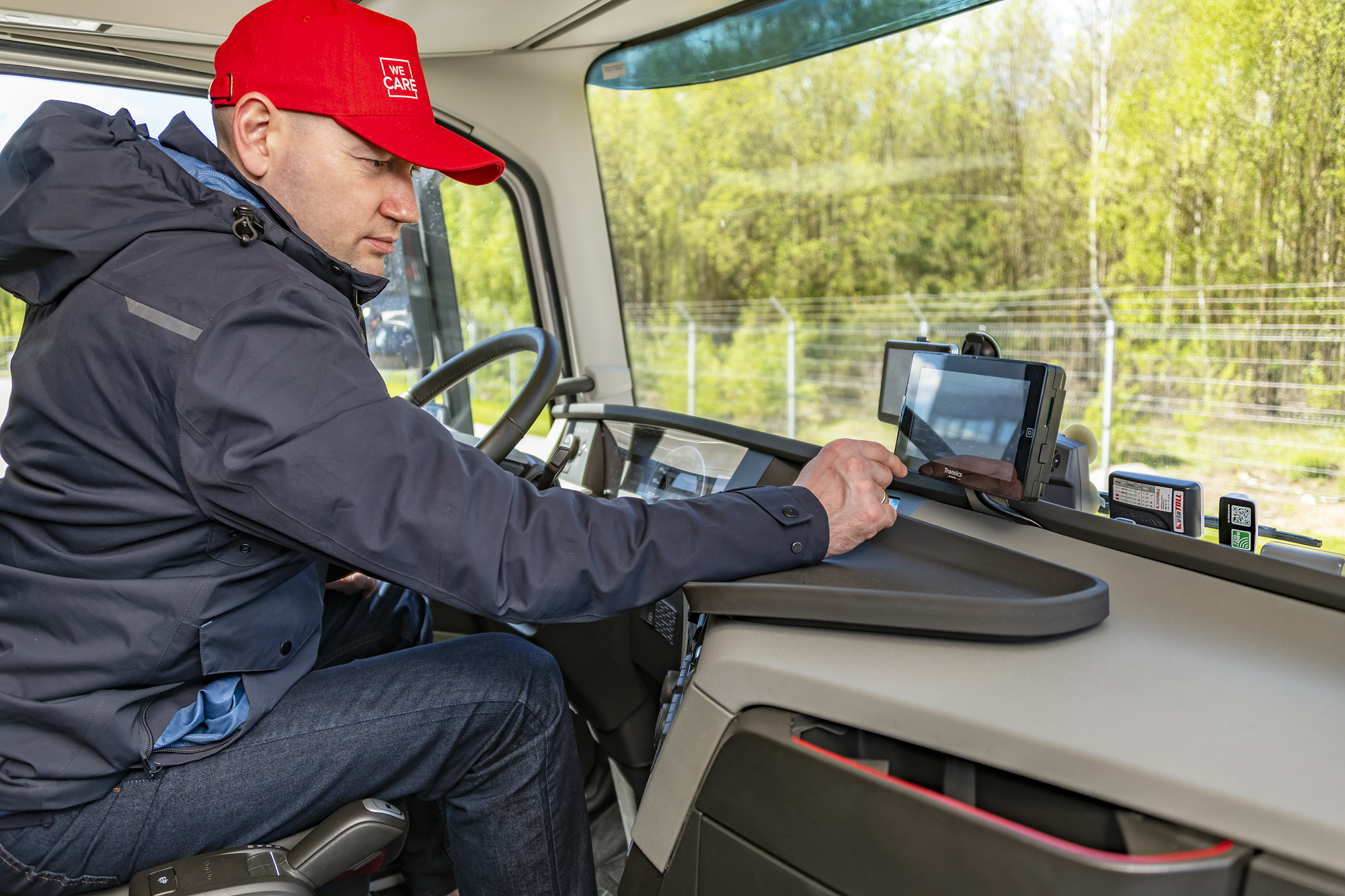 Driver and a tablet